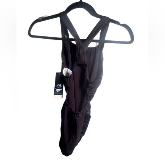 NWT Speedo Competitive Pro LT Super Pro 4 Way Stretch Strap Comfy Swimsuit 6/32 - Picture 3 of 5